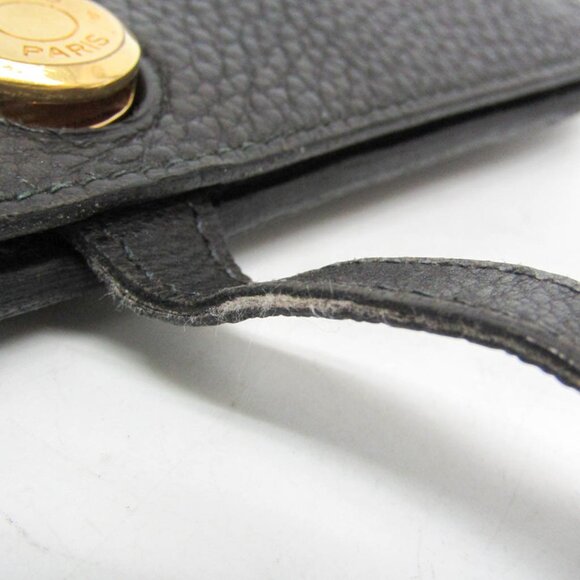 HERMES Black Leather Wallet - Picture 10 of 15